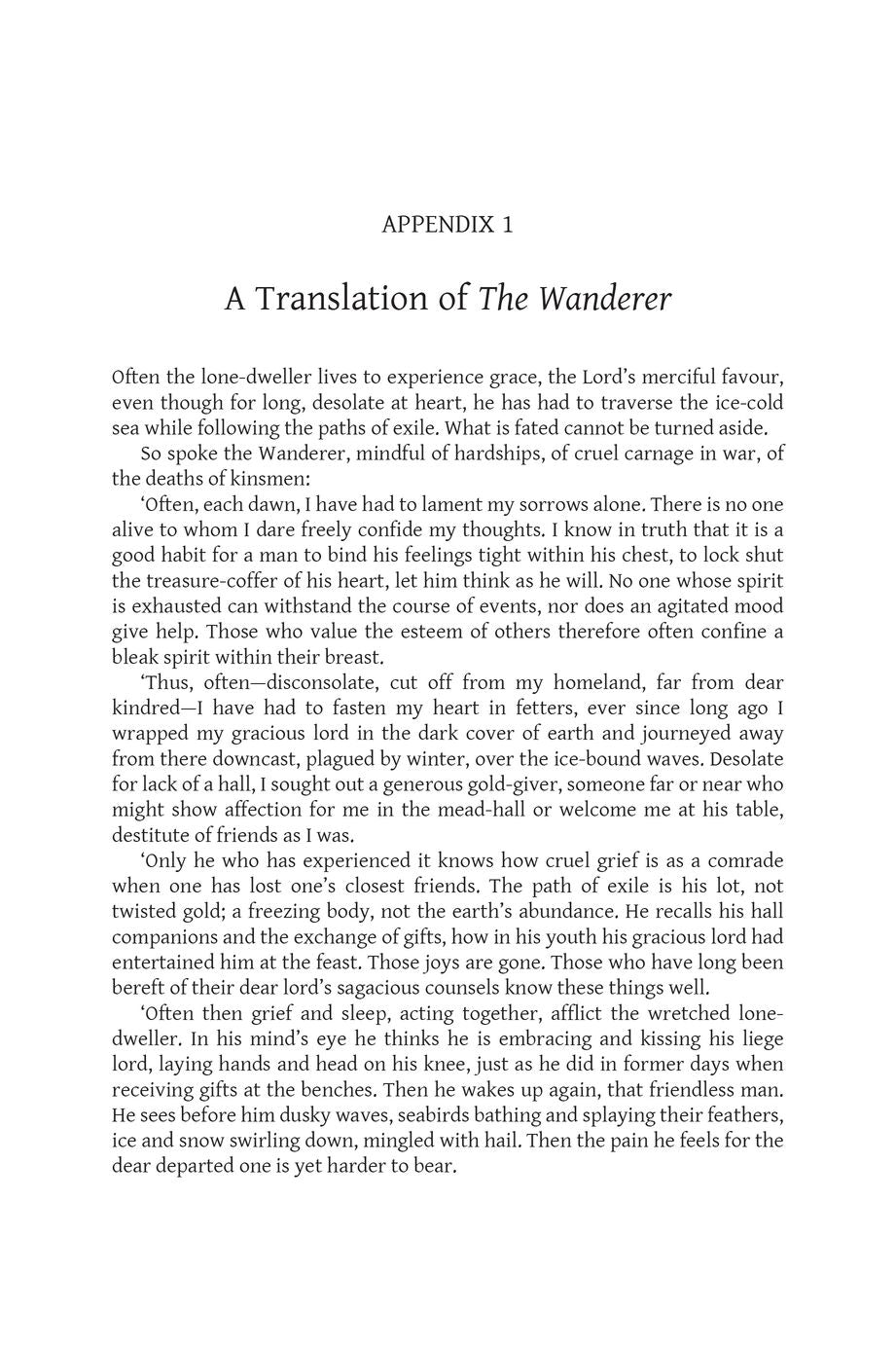 God's Exiles and English Verse