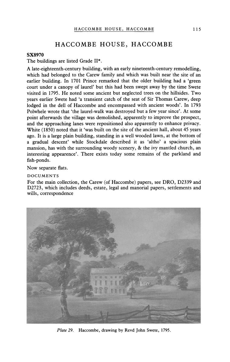 The Garden History Of Devon