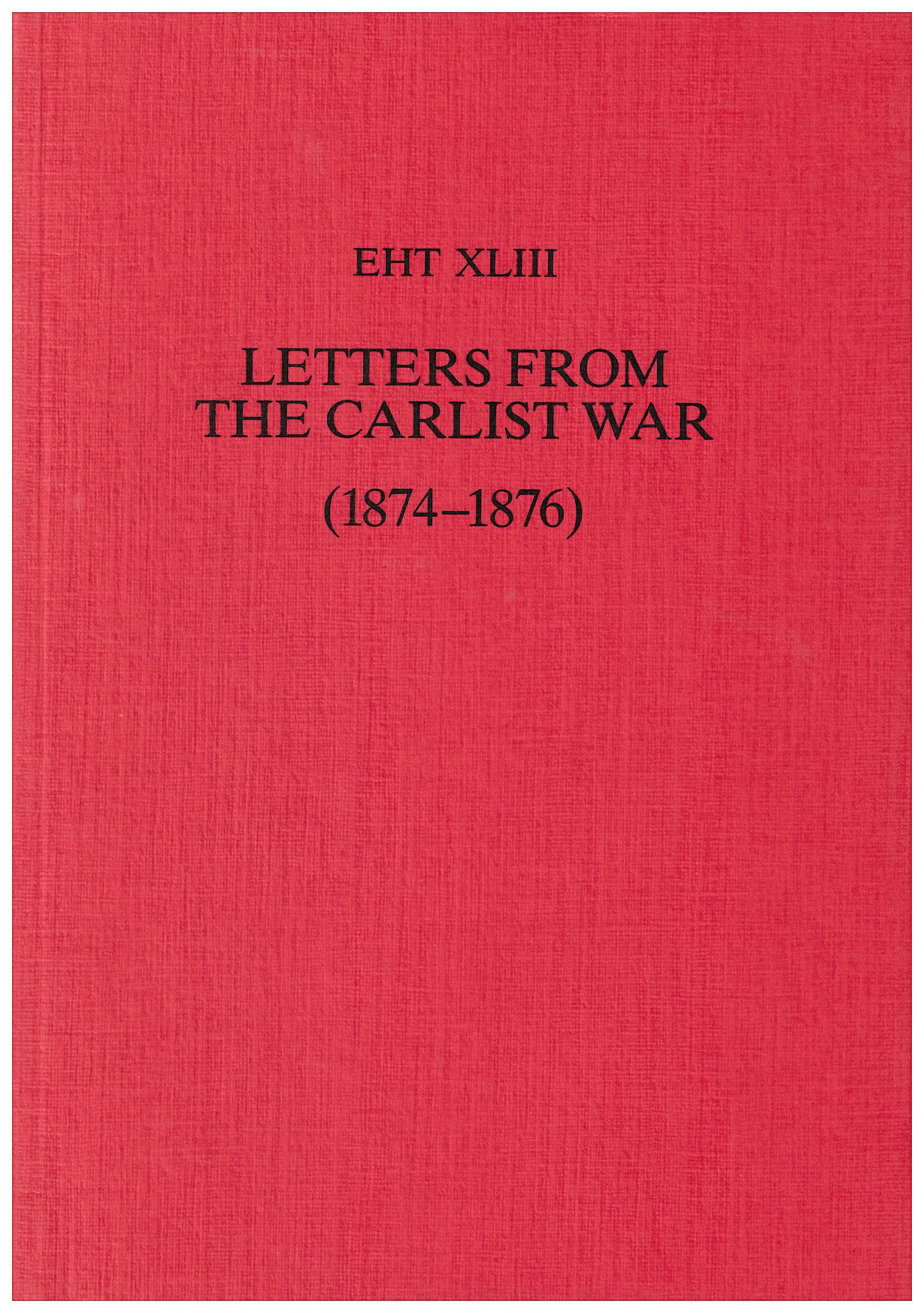 Letters from the Carlist War (1874-1876)