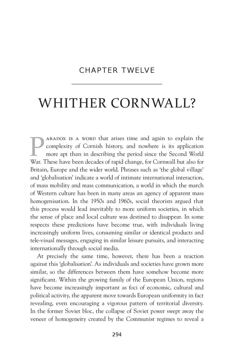 Cornwall: A History