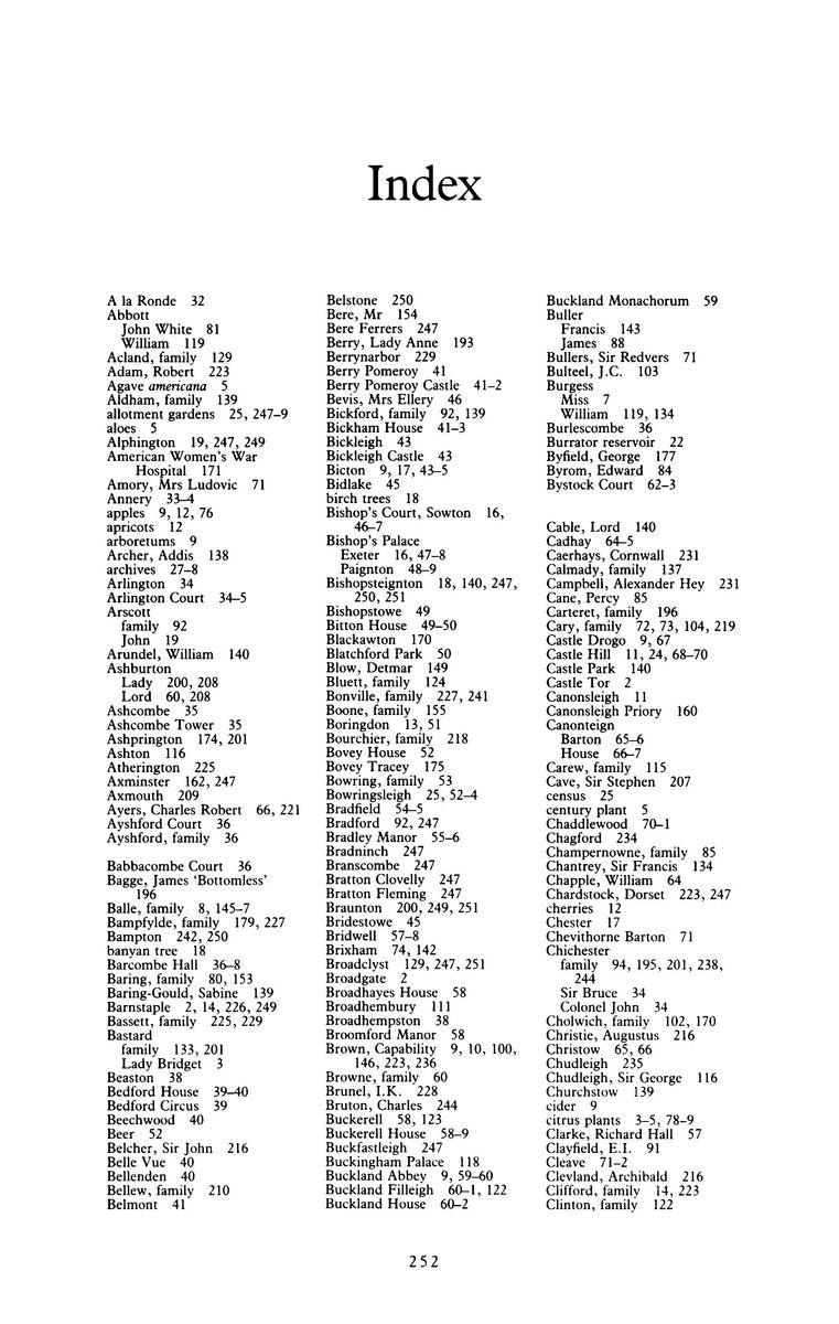 The Garden History Of Devon