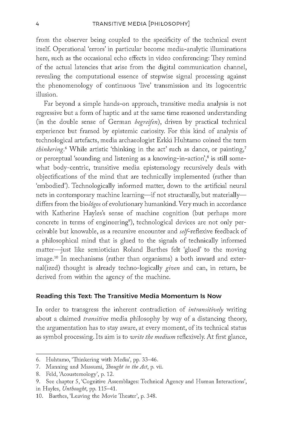 Transitive Media [Philosophy]