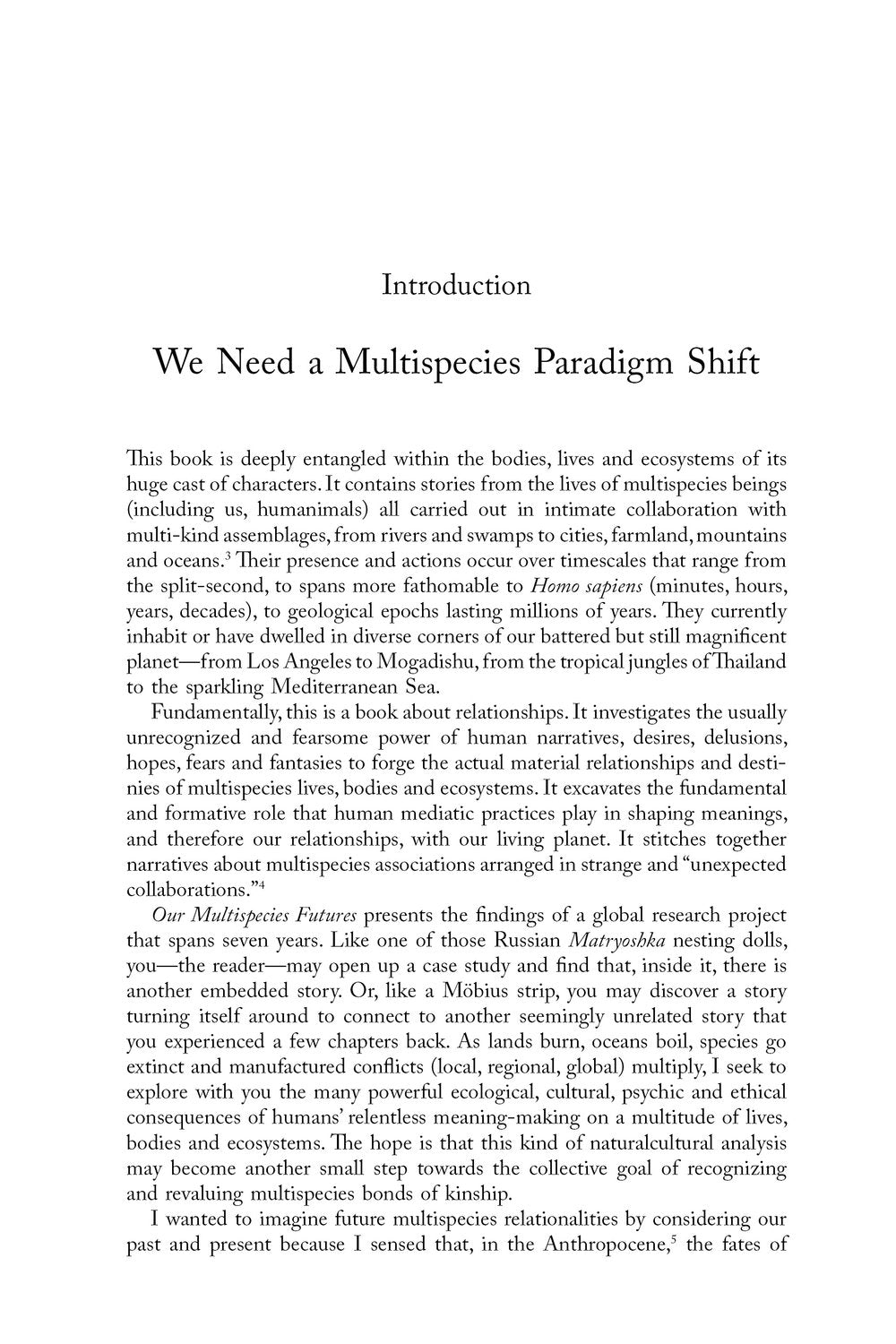 Our Multispecies Futures