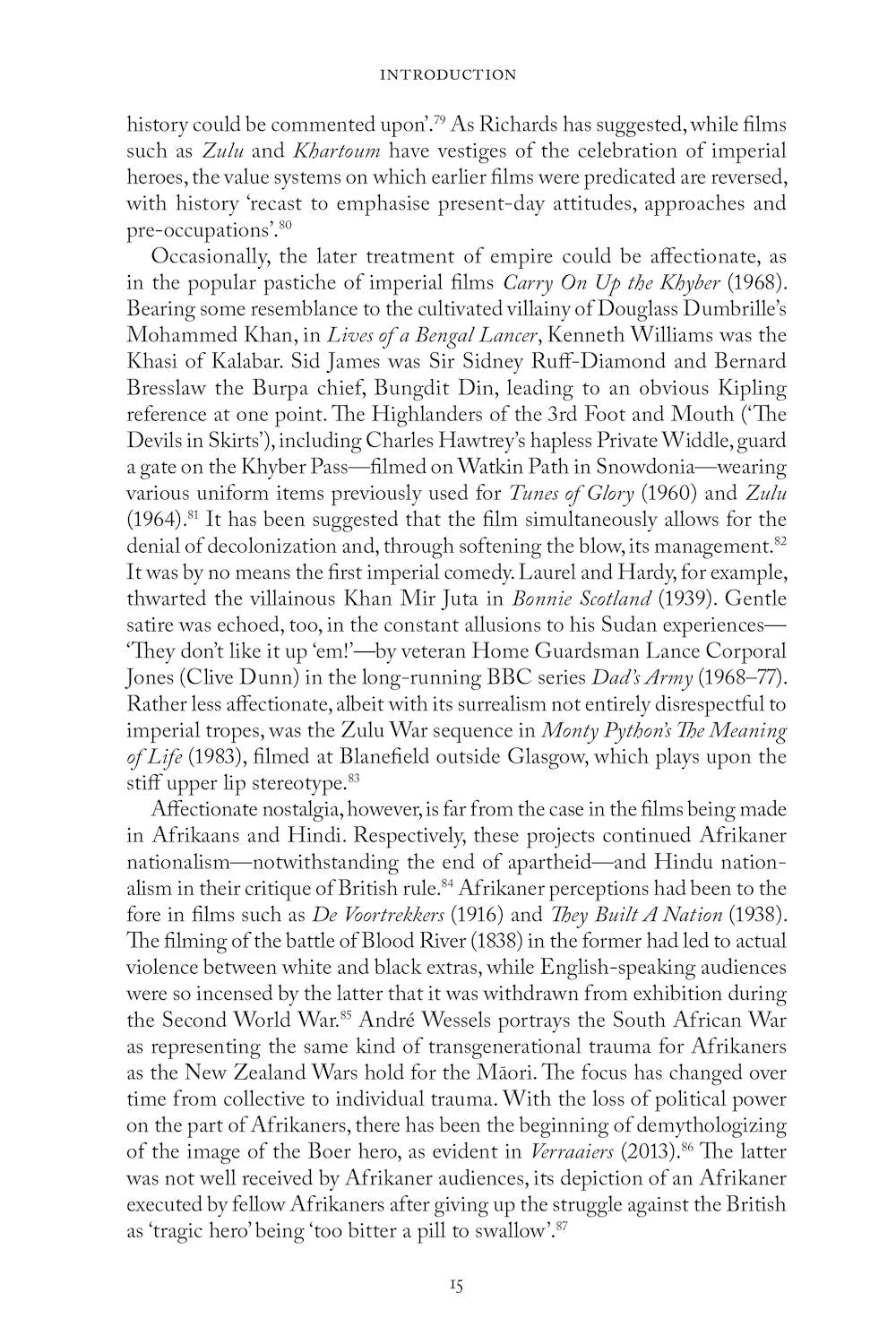 Army, Empire and Film