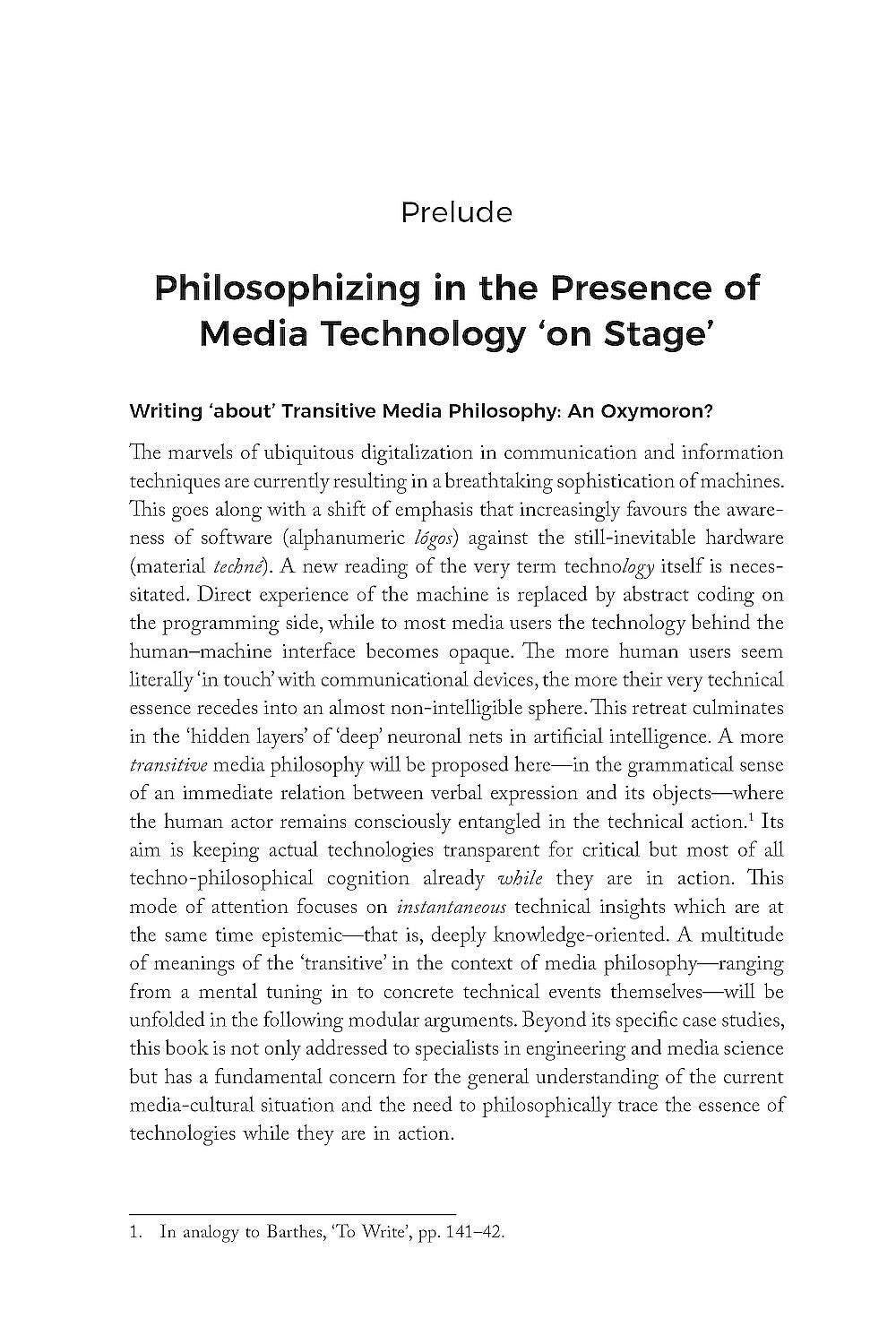 Transitive Media [Philosophy]