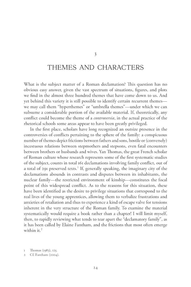 Introducing Roman Declamation