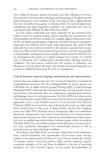 Language and Identity in the University