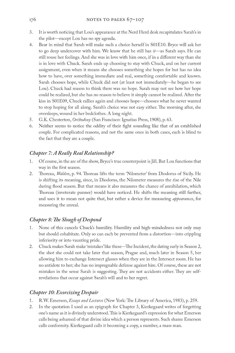 Chuck, Appearance and Reality