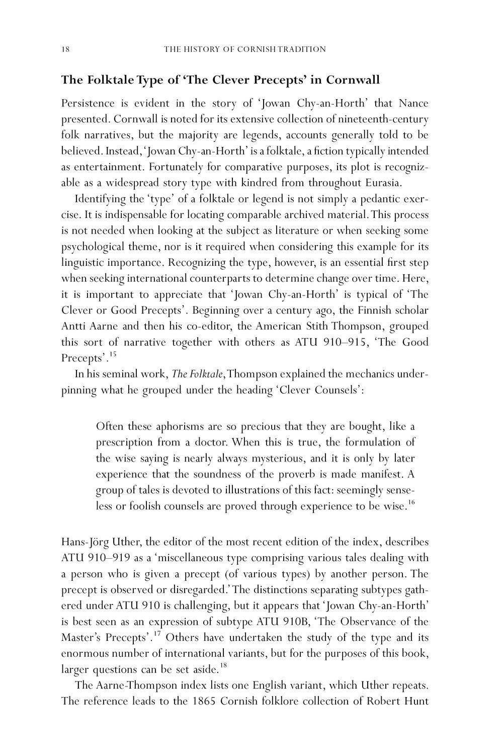 The History of Cornish Tradition