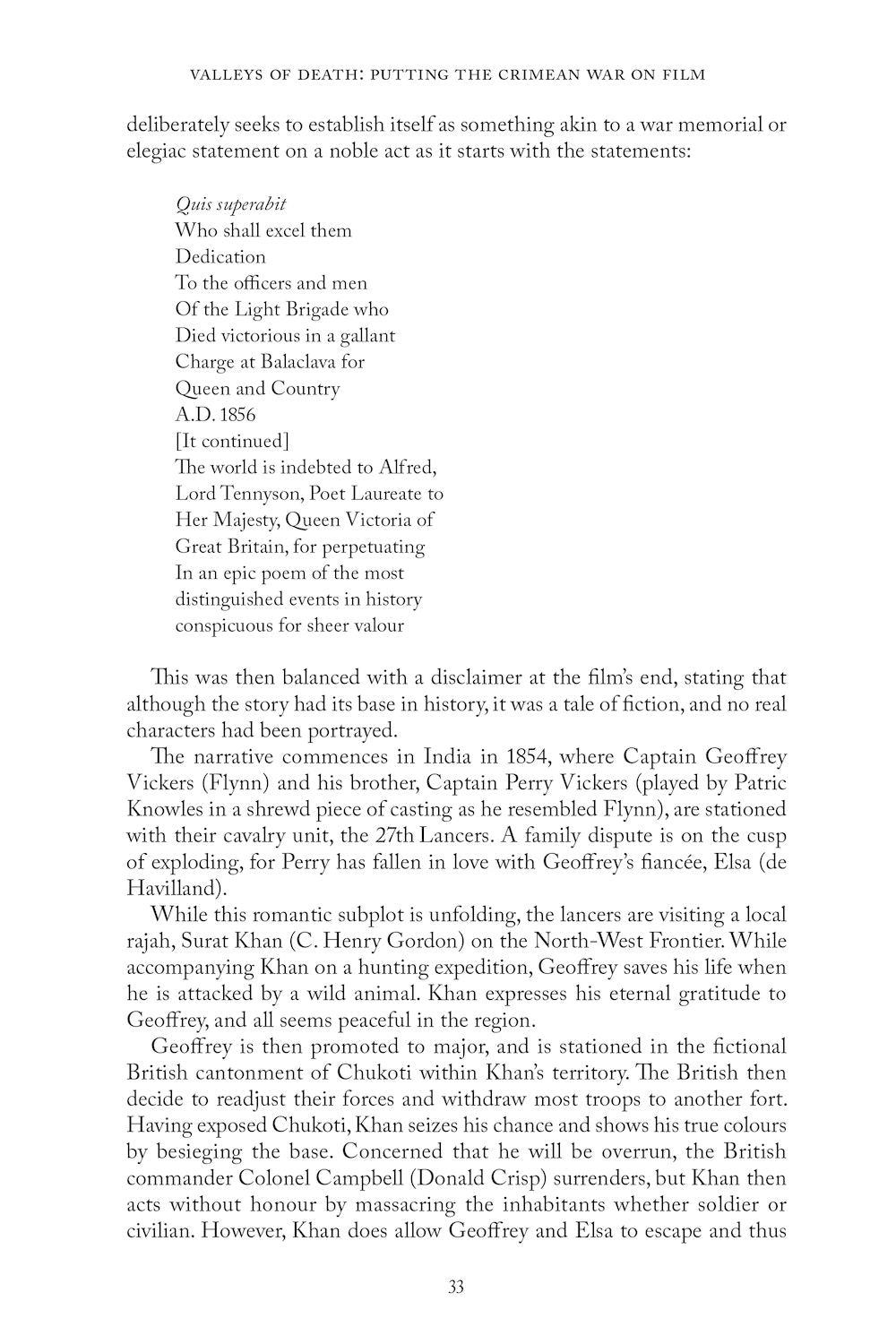 Army, Empire and Film