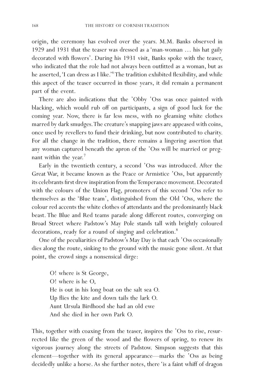 The History of Cornish Tradition