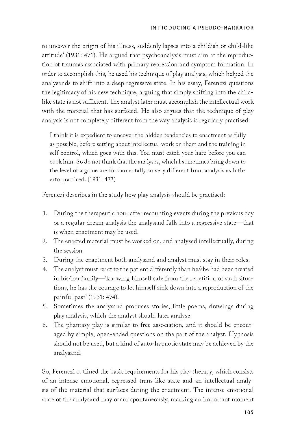 Joint Construction of Narratives in the Psychoanalytic Setting