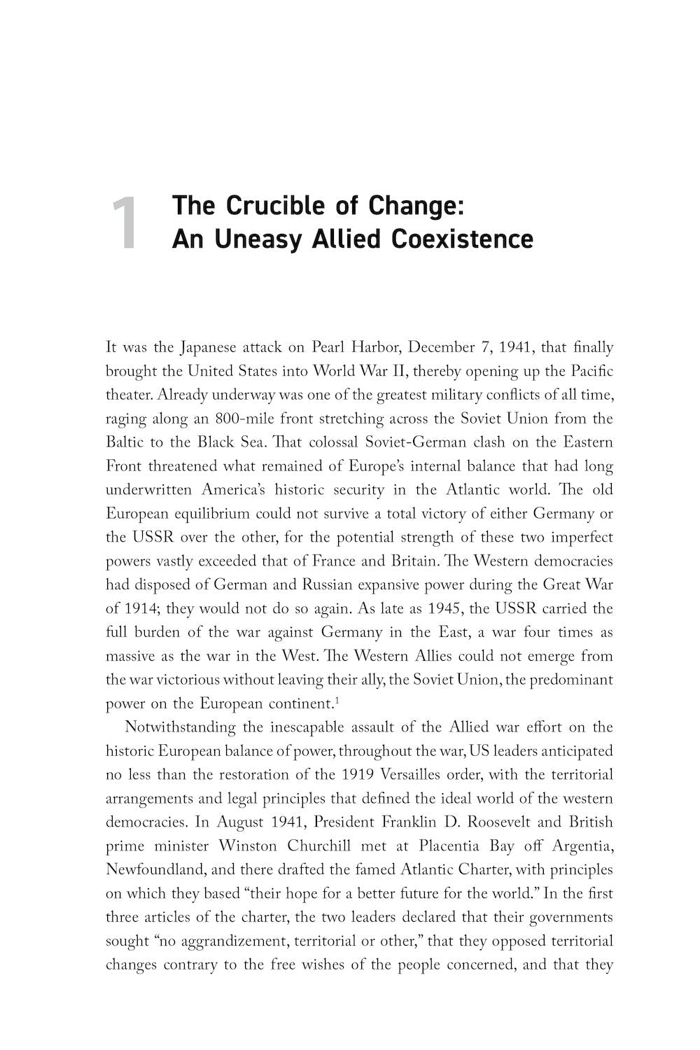 Revisiting the First Cold War