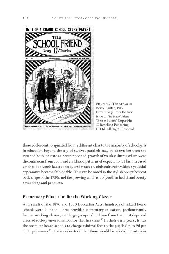 A Cultural History of School Uniform University of Exeter Press
